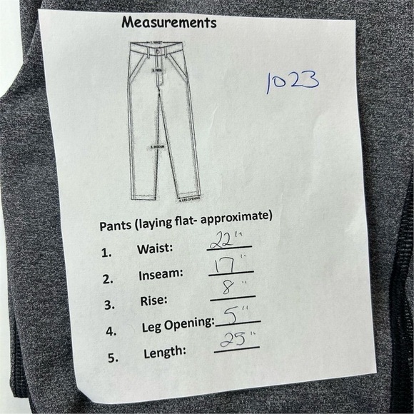 Lululemon Women's Train Times Crop Joggers Size 4 Heathered Black Activewear - Picture 9 of 9